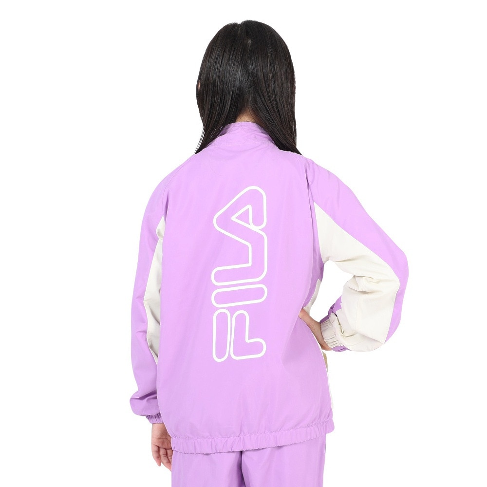 フィラ（FILA）（キッズ）ジュニア 裏トリコットジャケット 143-715LAV