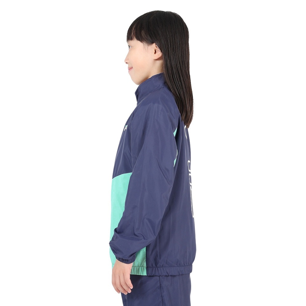 フィラ（FILA）（キッズ）ジュニア 裏トリコットジャケット 143-715NV