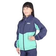 (キッズ)ジュニア 裏トリコットジャケット 143-715NV