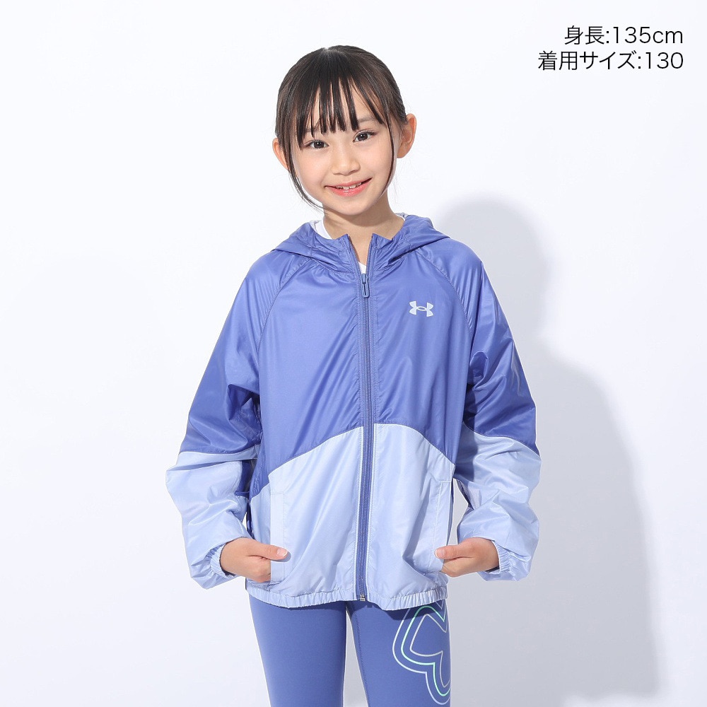 アンダーアーマー（UNDER ARMOUR）（キッズ）ジュニア スポーツウィンドブレーカージャケット 1384206 561