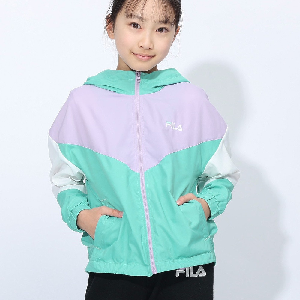 フィラ（FILA）（キッズ）裏メッシュ タフタジャケット 144713-MNT