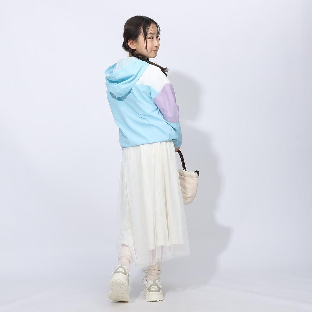 フィラ（FILA）（キッズ）裏メッシュ タフタジャケット 144713-SAX