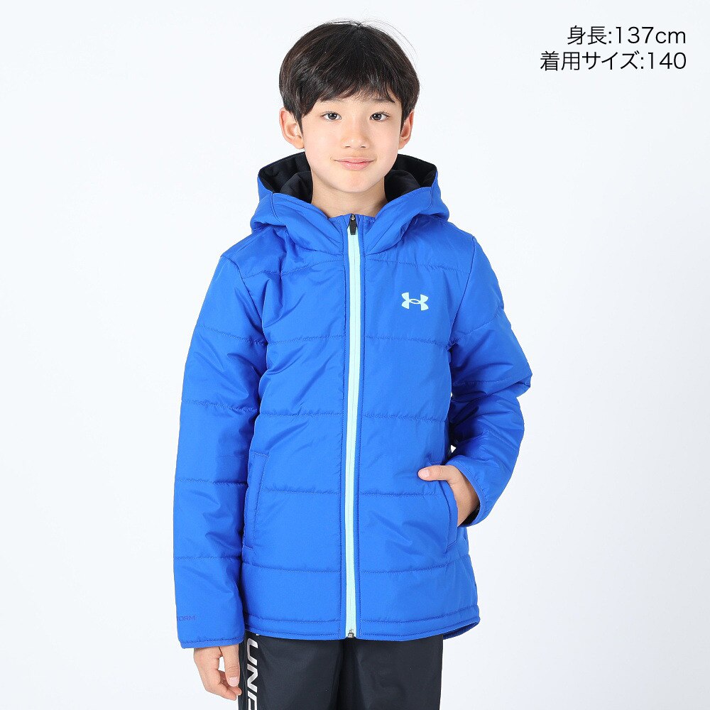 アンダーアーマー（UNDER ARMOUR）（キッズ）INSULATION フルジップジャケット 1381180 400