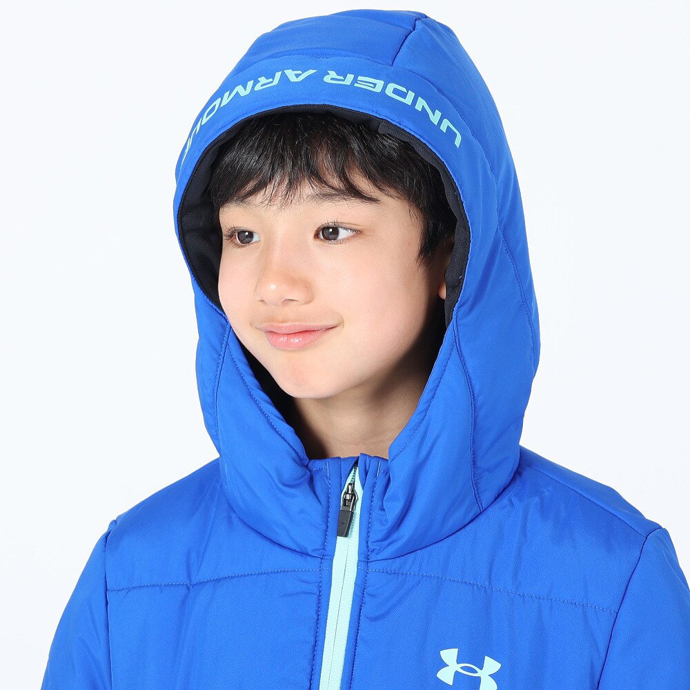 アンダーアーマー（UNDER ARMOUR）（キッズ）INSULATION フルジップジャケット 1381180 400