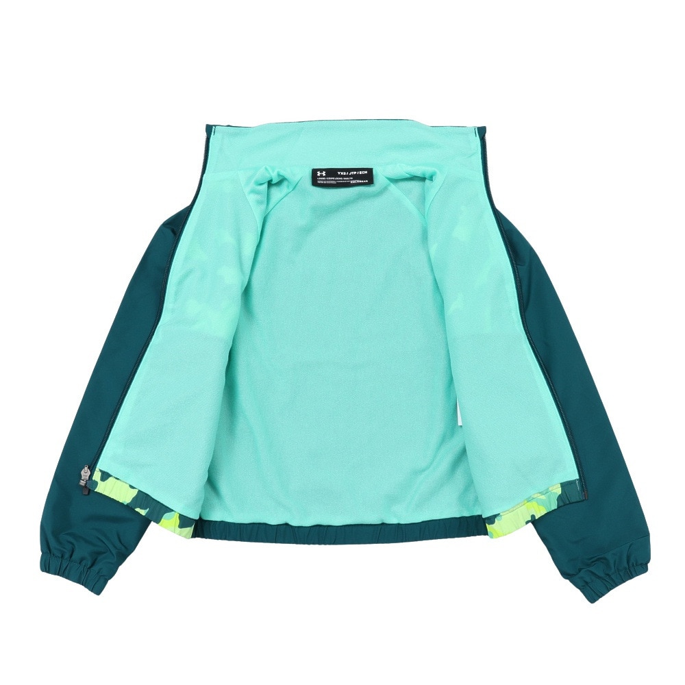 アンダーアーマー（UNDER ARMOUR）（キッズ）ジュニア トリコット グラフィック ウーブン ジャケット 1372177 461