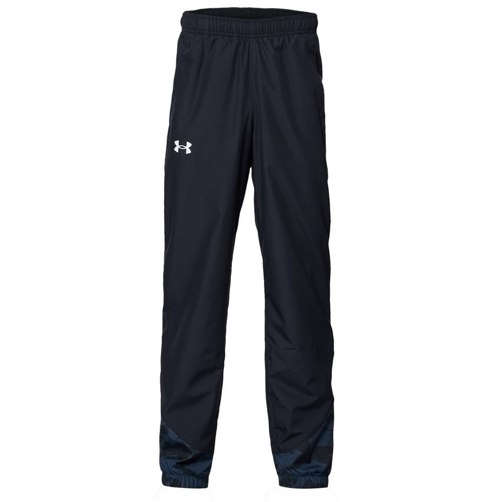 アンダーアーマー（UNDER ARMOUR）（キッズ）ジュニア トリコット ラインド プリント 上下セット 1388286 001 1388287 001
