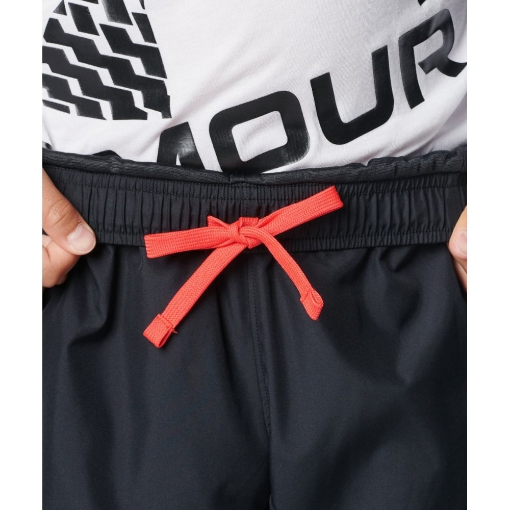 アンダーアーマー（UNDER ARMOUR）（キッズ）ジュニア トリコット ラインド プリント 上下セット 1388286 002 1388287 002
