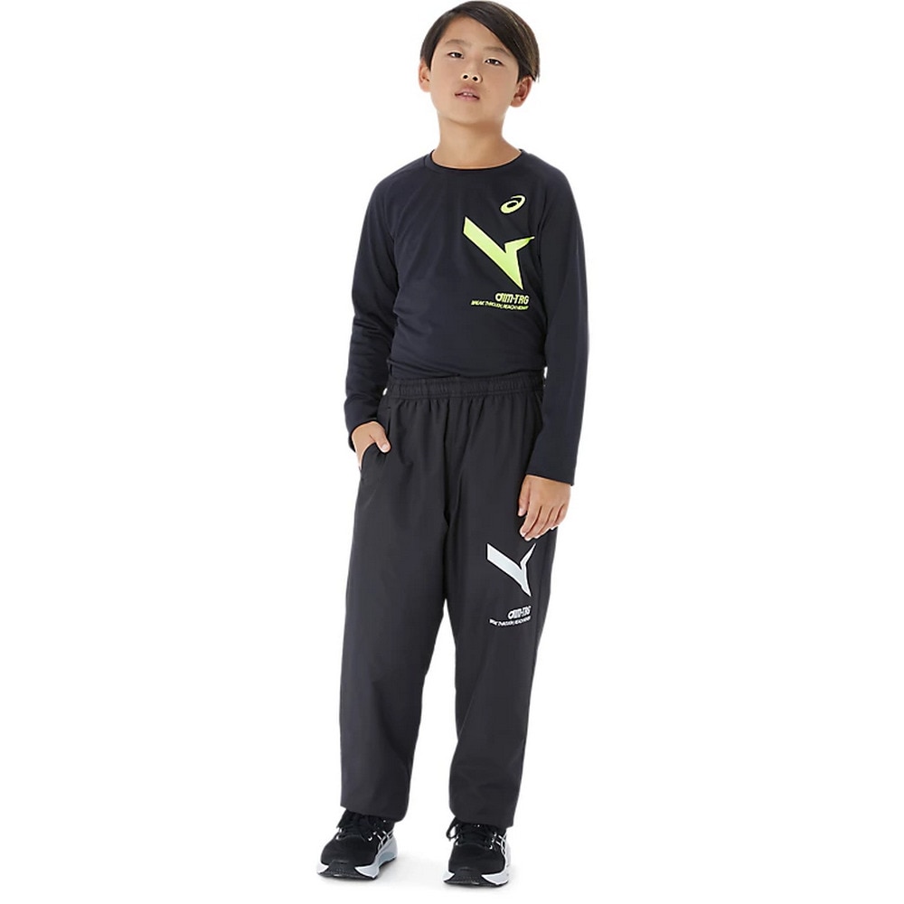 アシックス（ASICS）（キッズ）ジュニア AIM-TRG 裏トリコット ウインドブレーカー パンツ 2034A914.001