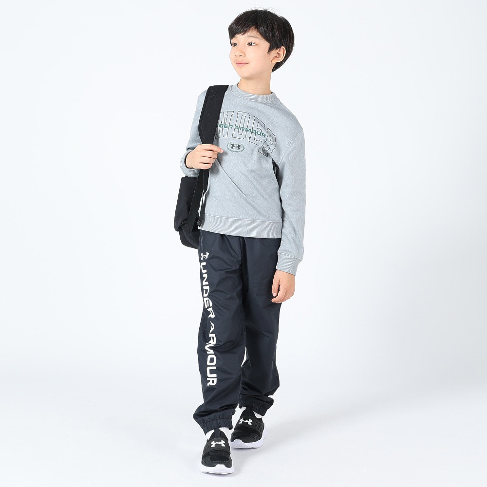 アンダーアーマー（UNDER ARMOUR）（キッズ）ジュニア トリコット ラインド ウーブン パンツ 1381179 001