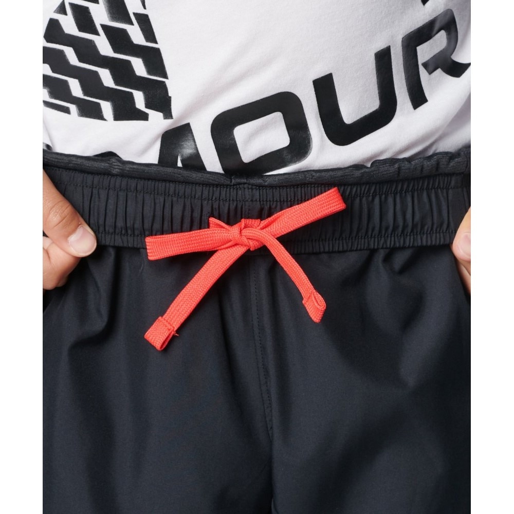 アンダーアーマー（UNDER ARMOUR）（キッズ）ジュニア トリコット ラインド プリント ウーブン パンツ 1388287 002