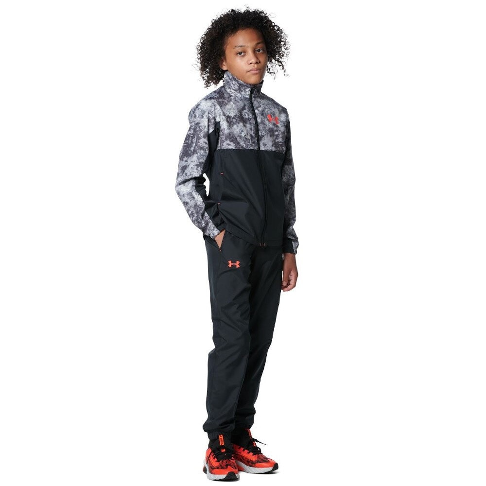 アンダーアーマー（UNDER ARMOUR）（キッズ）ジュニア トリコット ライン ジャケット 1368589 012