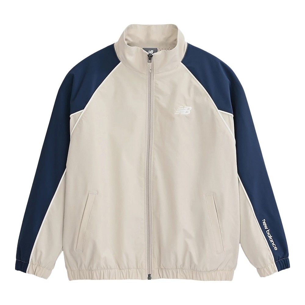ニューバランス（new balance）（キッズ）ジュニア Brushed Tricot Lined ウーブントラックジャケット YJ53171SHY