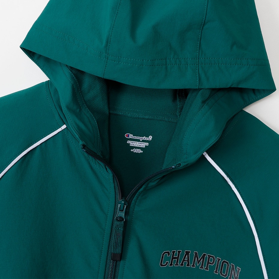 チャンピオン（CHAMPION）（キッズ）キッズ ジップ フーデッド ジャケット CK-AS601 605