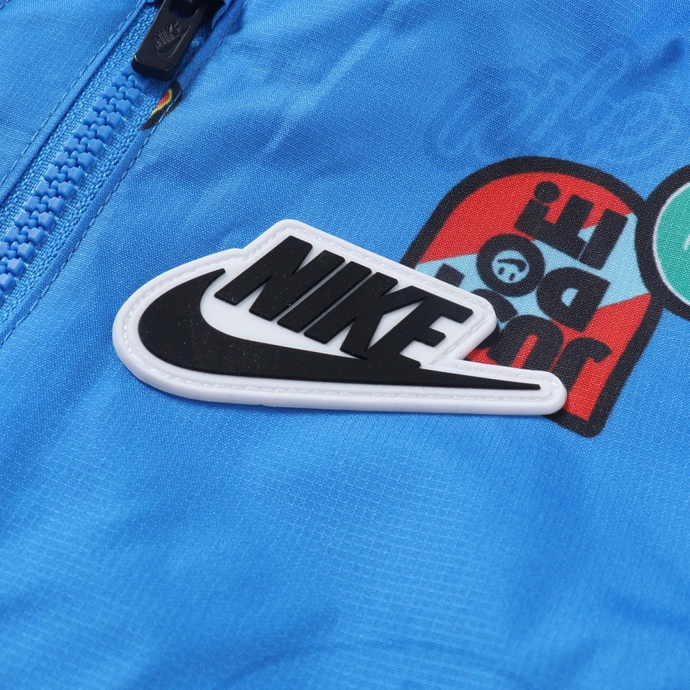 ナイキ（NIKE）（キッズ）ハーフジップ プリントブロック アノラックジャケット 86K536-B68