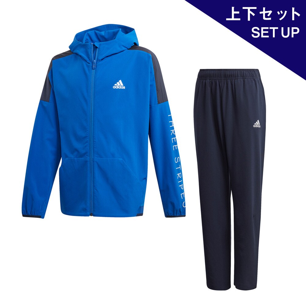 ウインドブレーカー上下セット ジュニア トレーニングミックススーツ Ixf77 Gd9170 スポーツウェア オンライン価格 アディダス スーパースポーツゼビオ