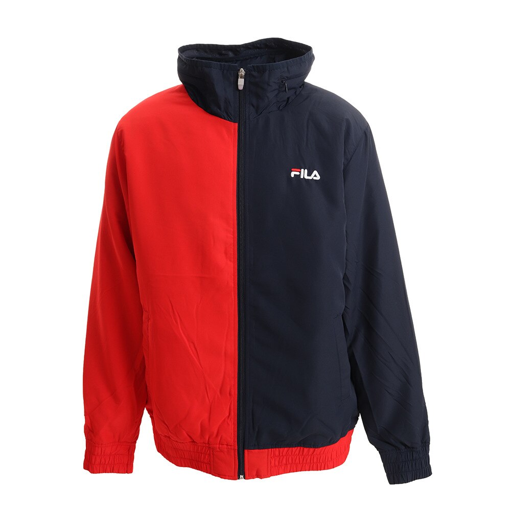  カラーブロック中綿ジャケット 449-307RD アウター