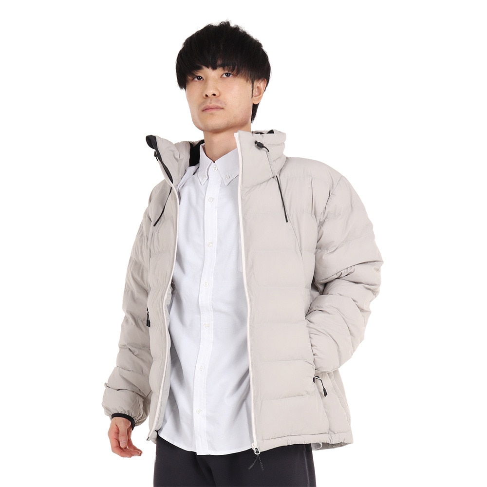 デュアリグ（DUARIG）（メンズ）アウター　中綿ジャケット ヒートクロス HEAT-Xプレミアム 857D1TJ2052 LGRY