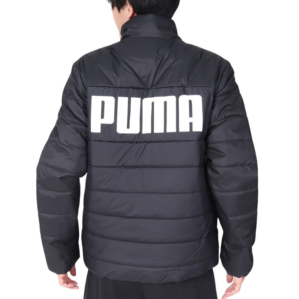 プーマ（PUMA）（メンズ）ESS+ パデッドジャケット 672412 01 BLK