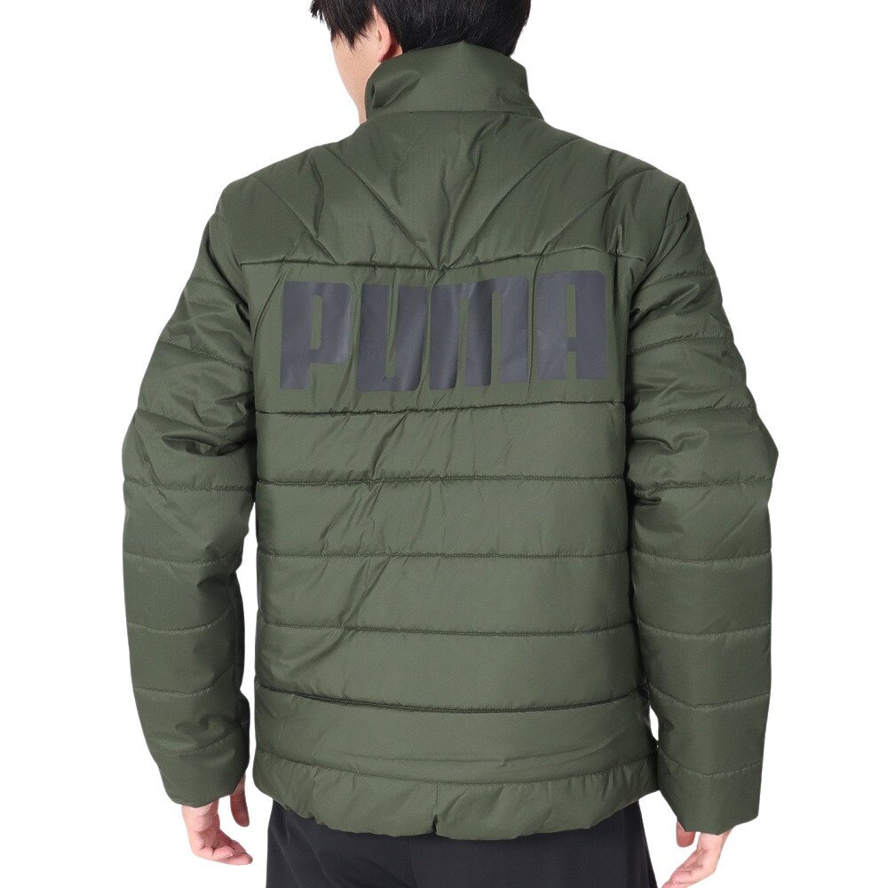 プーマ（PUMA）（メンズ）ESS+ パデッドジャケット 672412 31 OLV