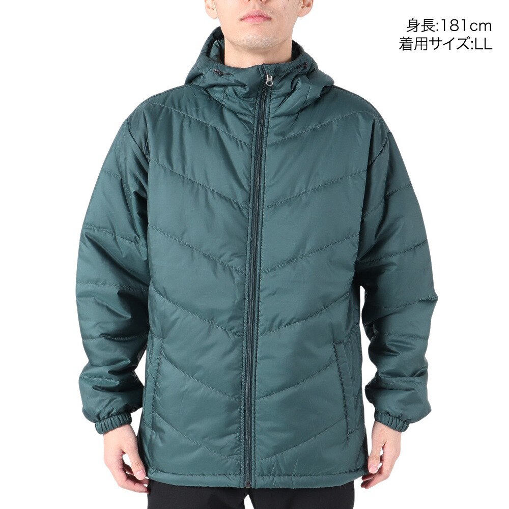 ジローム（GIRAUDM）（メンズ）ヒートクロス パッド入りジャケット OT3F0045-TR857-GRDK GRN