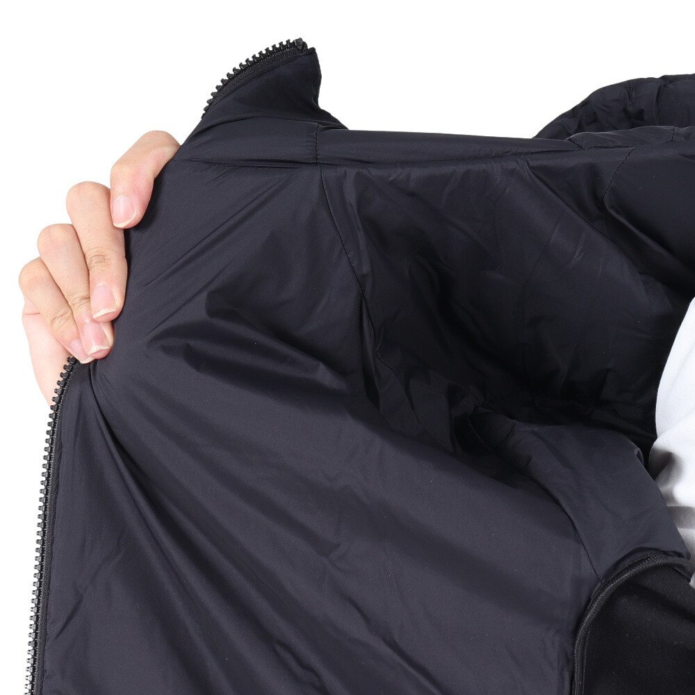 デサント（DESCENTE）（メンズ）AERO CAPSULE ハイブリッド バックロゴ フルジップフーディー DMMWJC40 BK