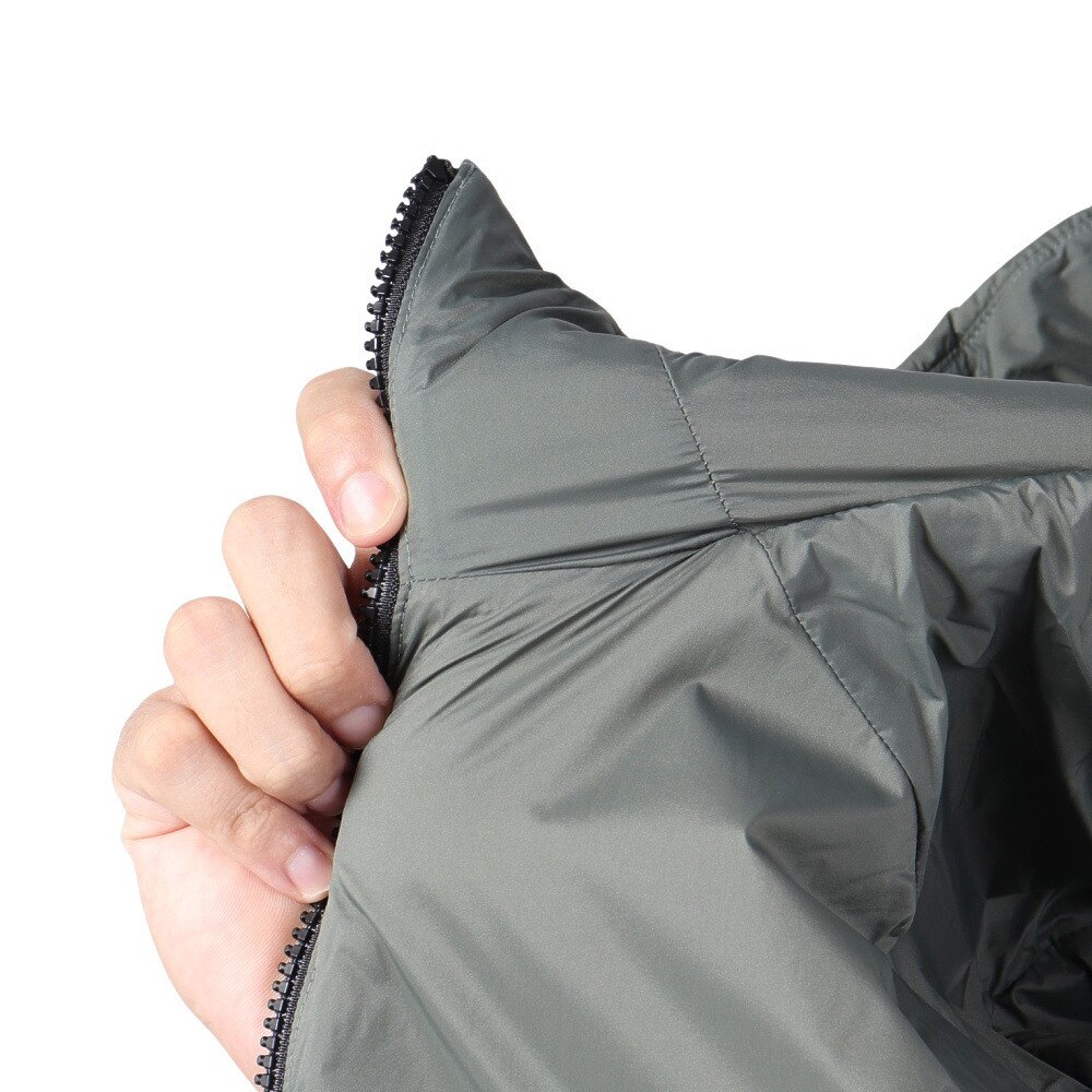 デサント（DESCENTE）（メンズ）AERO CAPSULE ハイブリッド バックロゴ フルジップフーディー DMMWJC40 KHBK