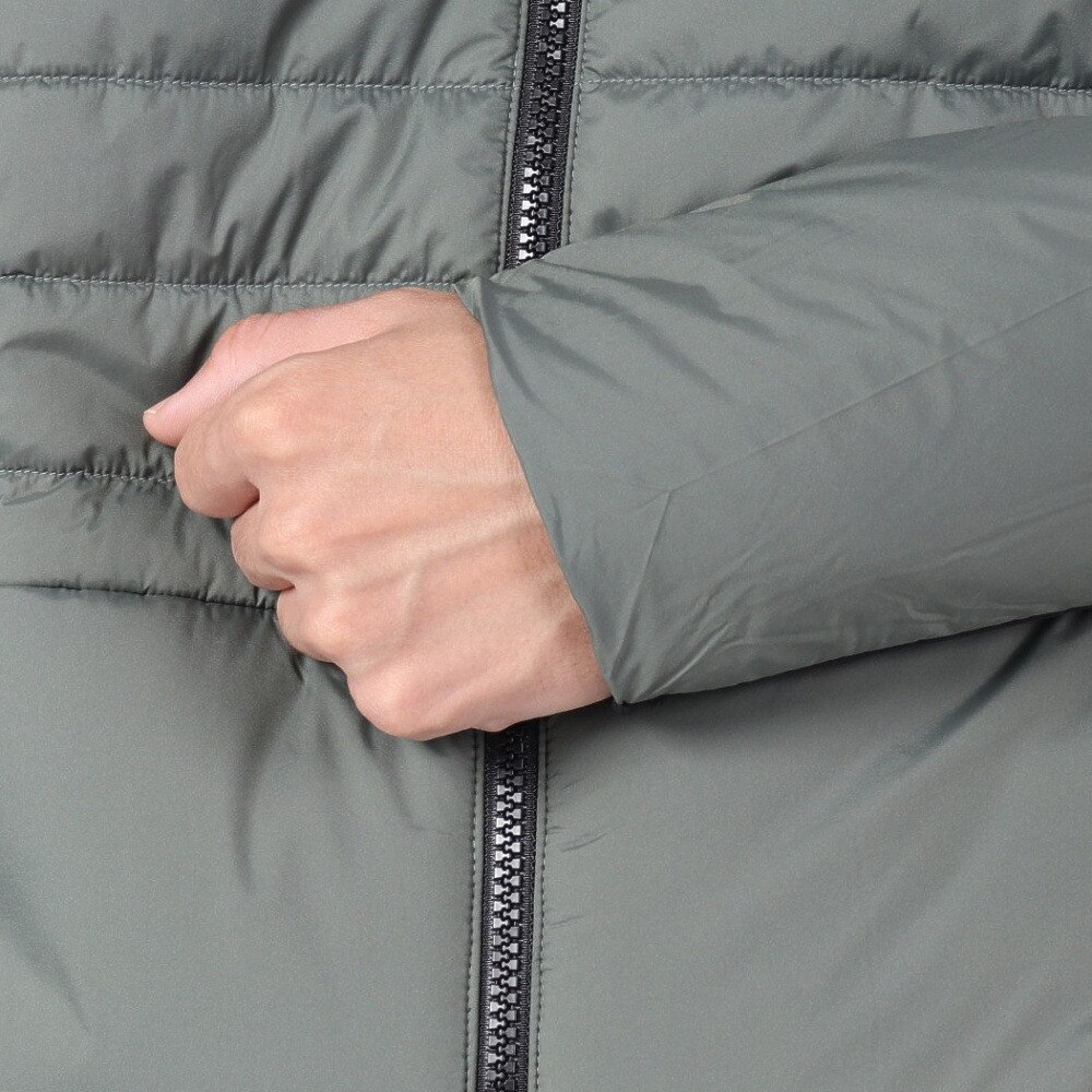 デサント（DESCENTE）（メンズ）AERO CAPSULE ハイブリッド バックロゴ フルジップフーディー DMMWJC40 KHBK