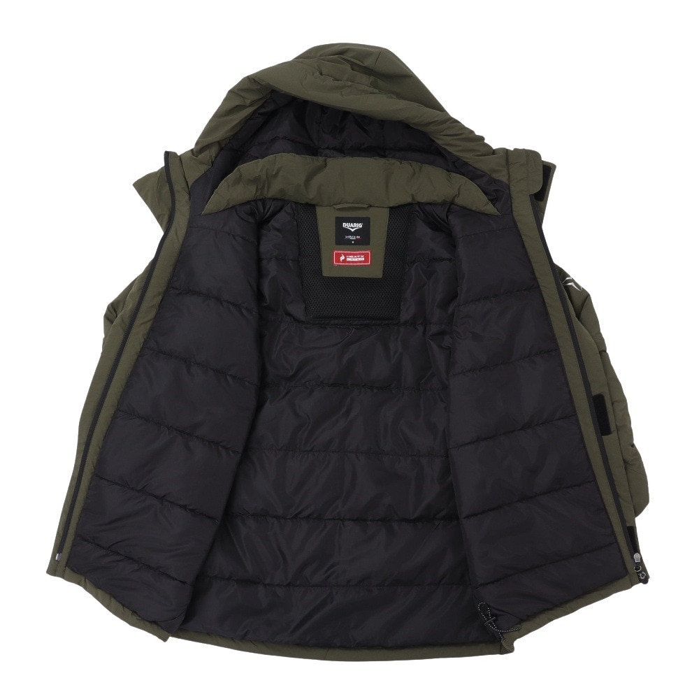 デュアリグ（DUARIG）（メンズ）ヒートクロス ナイロン PUFFER ジャケット 5F0030-TROT-857TJ KHK