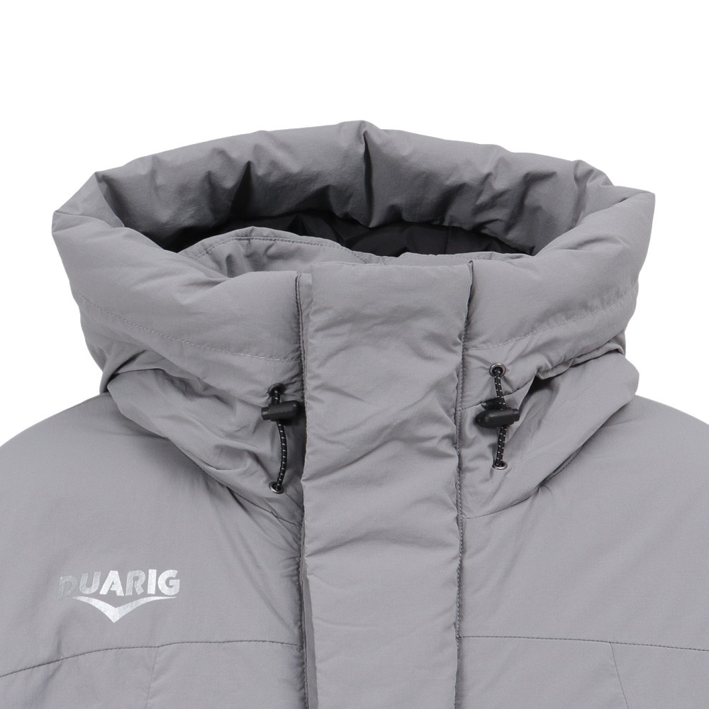 デュアリグ（DUARIG）（メンズ）ヒートクロス ナイロン パファー ジャケット 5F0030-TROT-857TJ LGRY