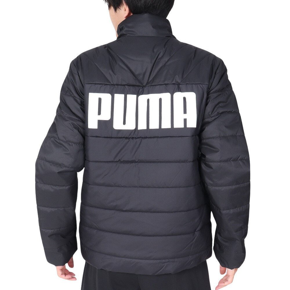 プーマ（PUMA）（メンズ）ESS パデッドジャケット 672412 01 BLK