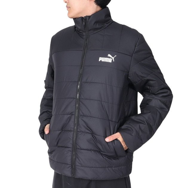 プーマ（PUMA）（メンズ）ESS パデッドジャケット 672412 01 BLK 