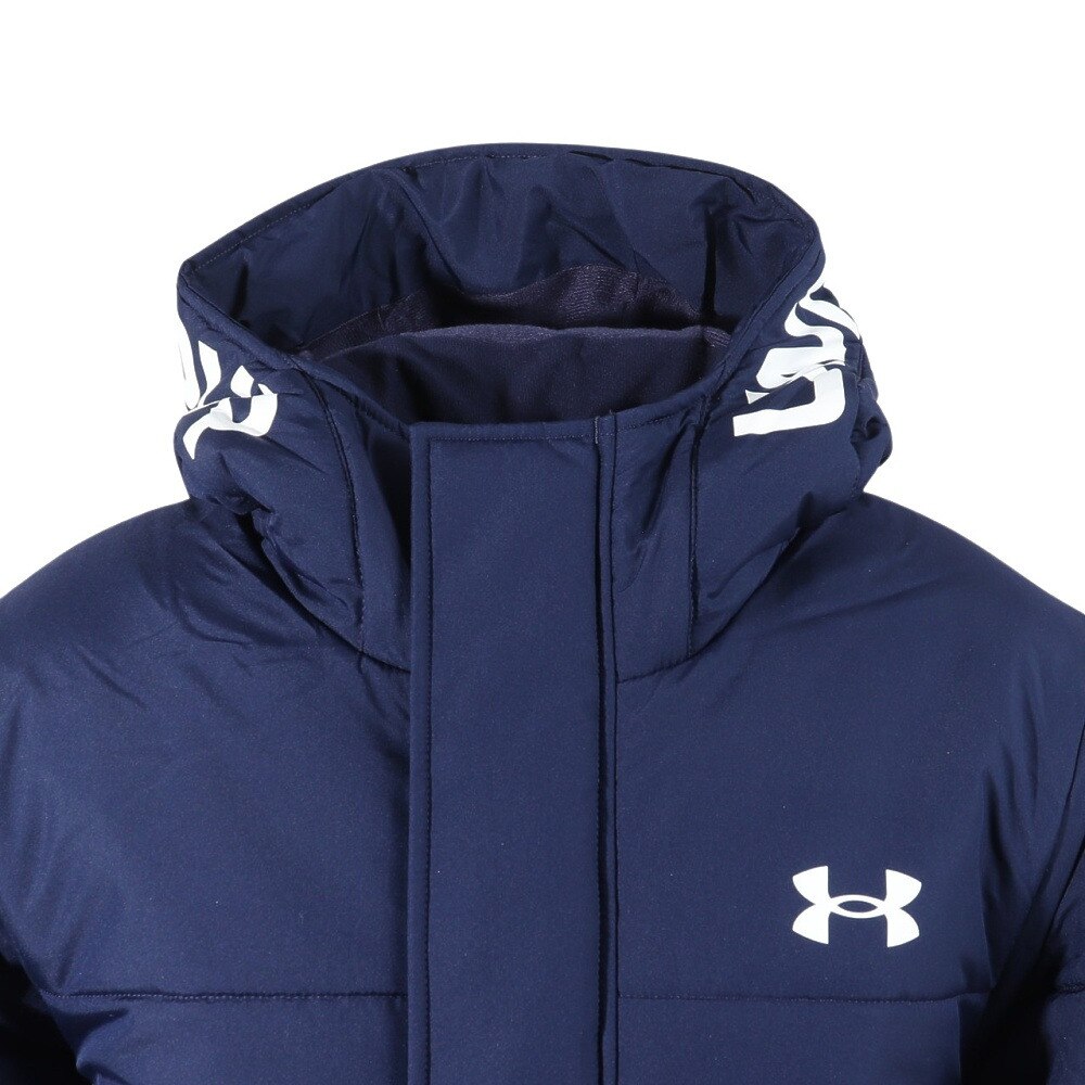 アンダーアーマー(UNDER ARMOUR)(メンズ)ロゴ ロングコート 1381350 410