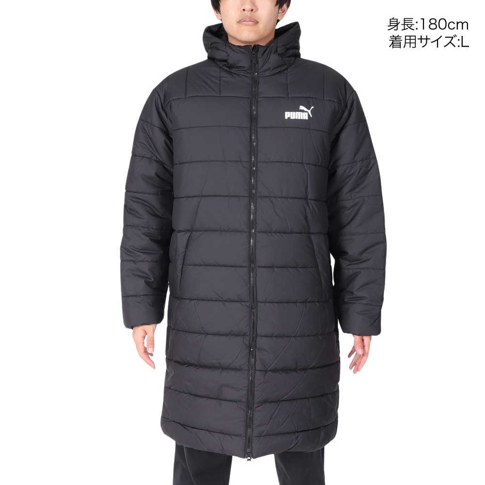 プーマ（PUMA）（メンズ）ESS+ パデッドコート 672446 01 BLK