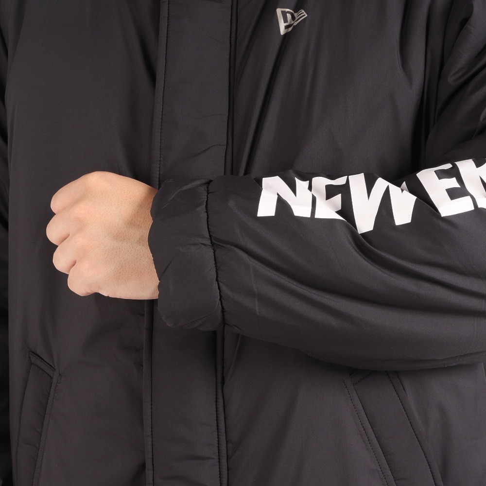 NEWERA　ニューエラ　ベンチコート　Ｌ　ブラック　新品