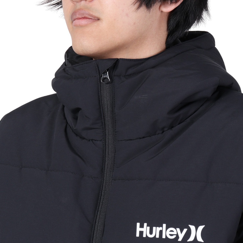 ハーレー（HURLEY）（メンズ）インスレーション ロングコート MJK2312054-BLK