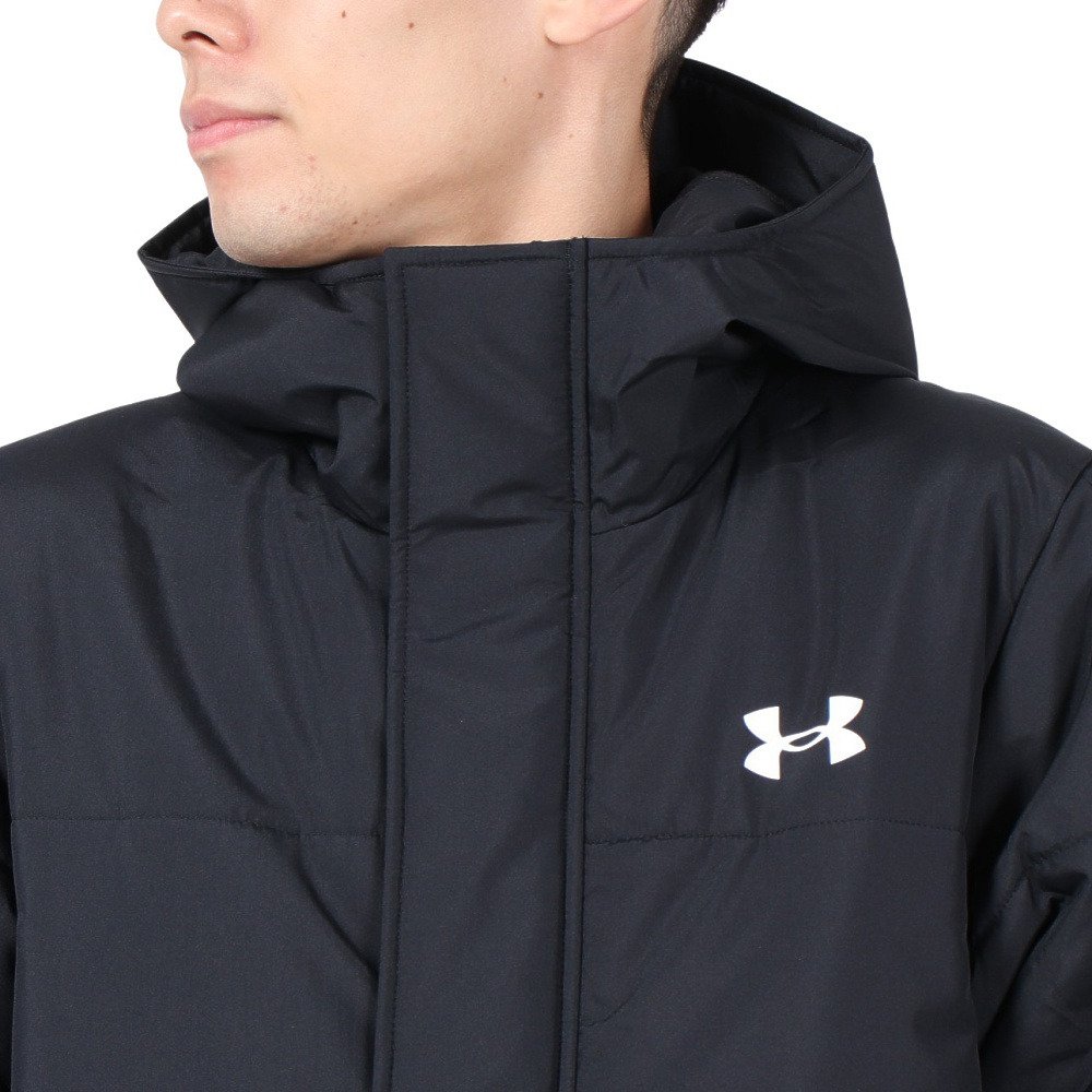 アンダーアーマー（UNDER ARMOUR）（メンズ）ロゴ ロングコート 1388242 001
