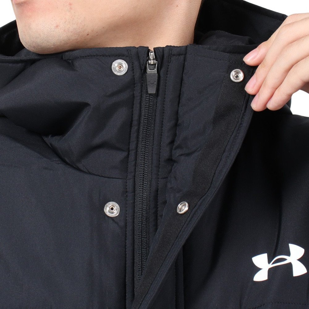 アンダーアーマー（UNDER ARMOUR）（メンズ）ロゴ ロングコート 1388242 001