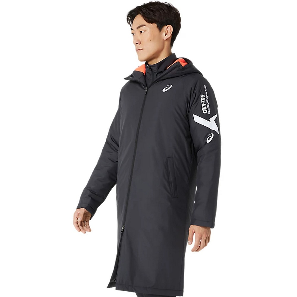 アシックス（ASICS）（メンズ、レディース）AIM-TRG 中わた ロングコート 2031E735.001