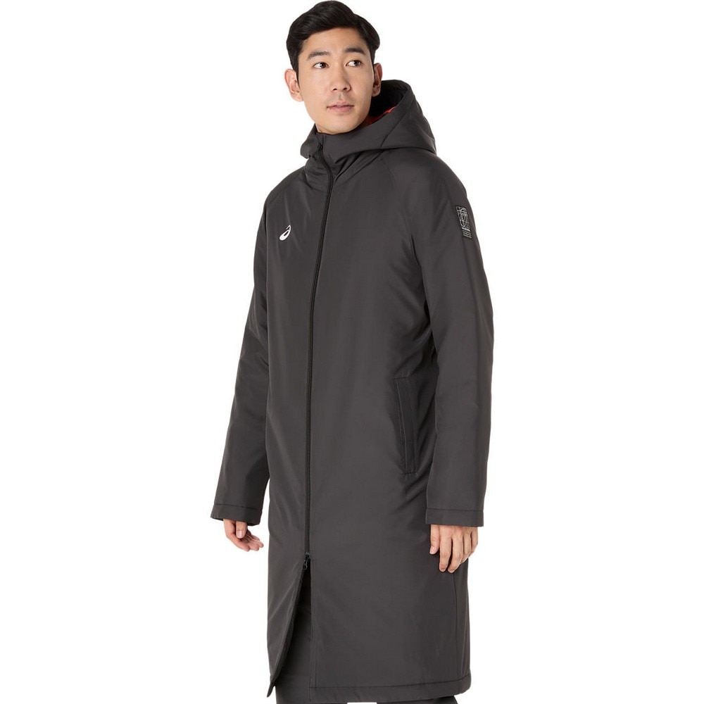 アシックス（ASICS）（メンズ）中わたロングコート 2031F180.001