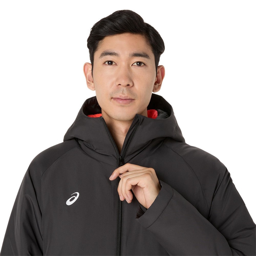 アシックス（ASICS）（メンズ）中わたロングコート 2031F180.001