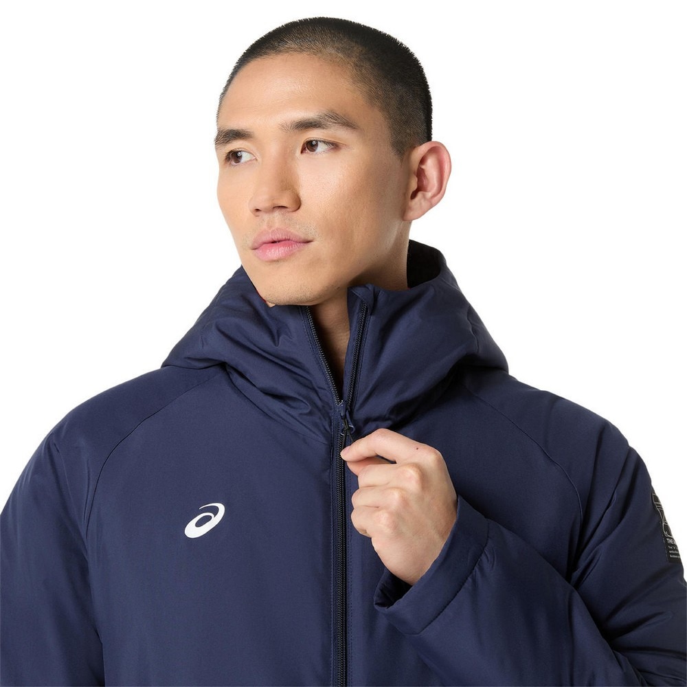 アシックス（ASICS）（メンズ）中わたロングコート 2031F180.400