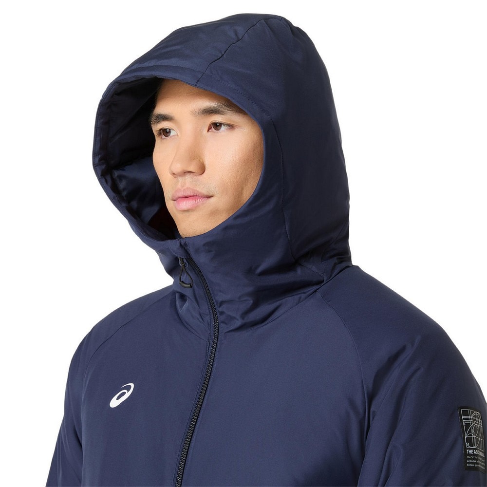 アシックス（ASICS）（メンズ）中わたロングコート 2031F180.400