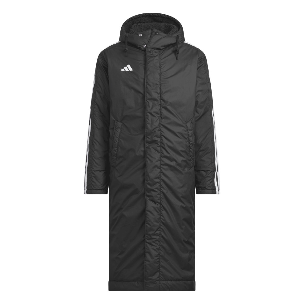 アディダス（adidas）（メンズ）スリーストライプス ルーズフィット ロング ボアコート BW566-KA1302