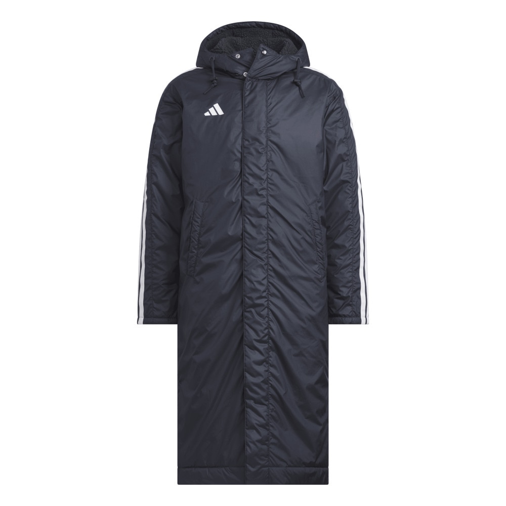 アディダス（adidas）（メンズ）スリーストライプス ルーズフィット ロング ボアコート BW566-KA1303