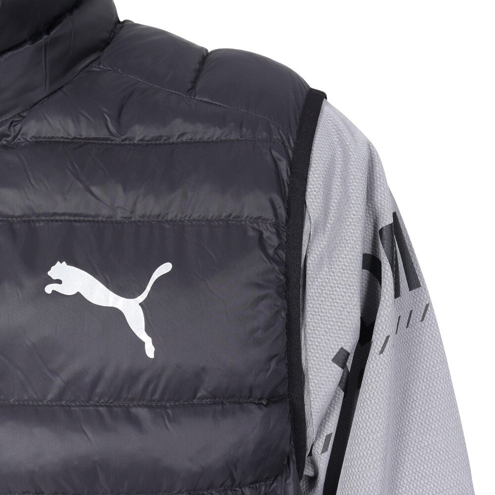 プーマ（PUMA）（メンズ）パックライト プリマロフト ベスト 672382 01 BLK