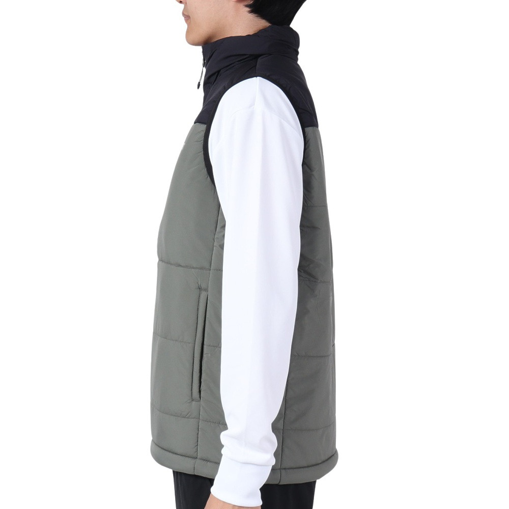 デサント（DESCENTE）（メンズ）AERO CAPSULE ソフトナイロン スタンドベスト DMMWJC42 KHBK