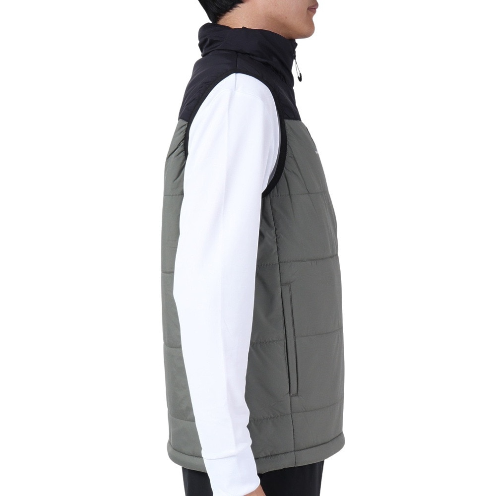 デサント（DESCENTE）（メンズ）AERO CAPSULE ソフトナイロン スタンドベスト DMMWJC42 KHBK