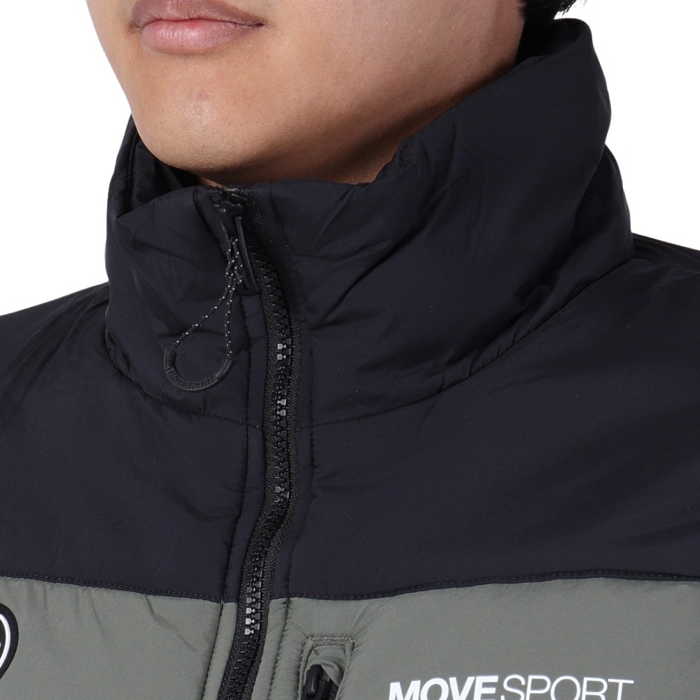 デサント（DESCENTE）（メンズ）AERO CAPSULE ソフトナイロン スタンドベスト DMMWJC42 KHBK
