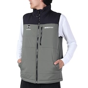 (メンズ)AERO CAPSULE ソフトナイロン スタンドベスト DMMWJC42 KHBK