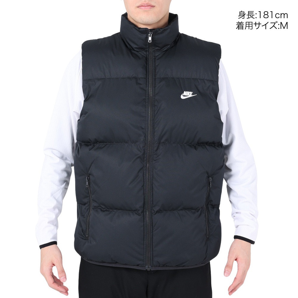 ナイキ（NIKE）（メンズ）ウォーターレペラント パファー ベスト PrimaLoft FB7374-010